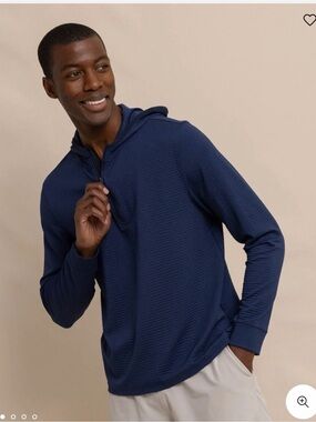 NWT Southern Tide Scuttle Performance quarter zip Hooded Pullover XL